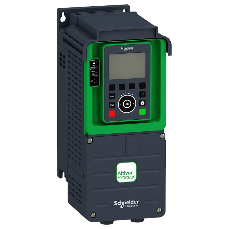 1 pcs - Schneider Electric Variable Speed Drive, 1.5 kW, 3 Phase, 400 V ac, 3 A, ATV63 Series