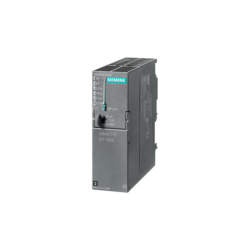 1 pcs - Siemens SIMATIC S7-300 Series PLC CPU for Use with SIMATIC S7-300 Series