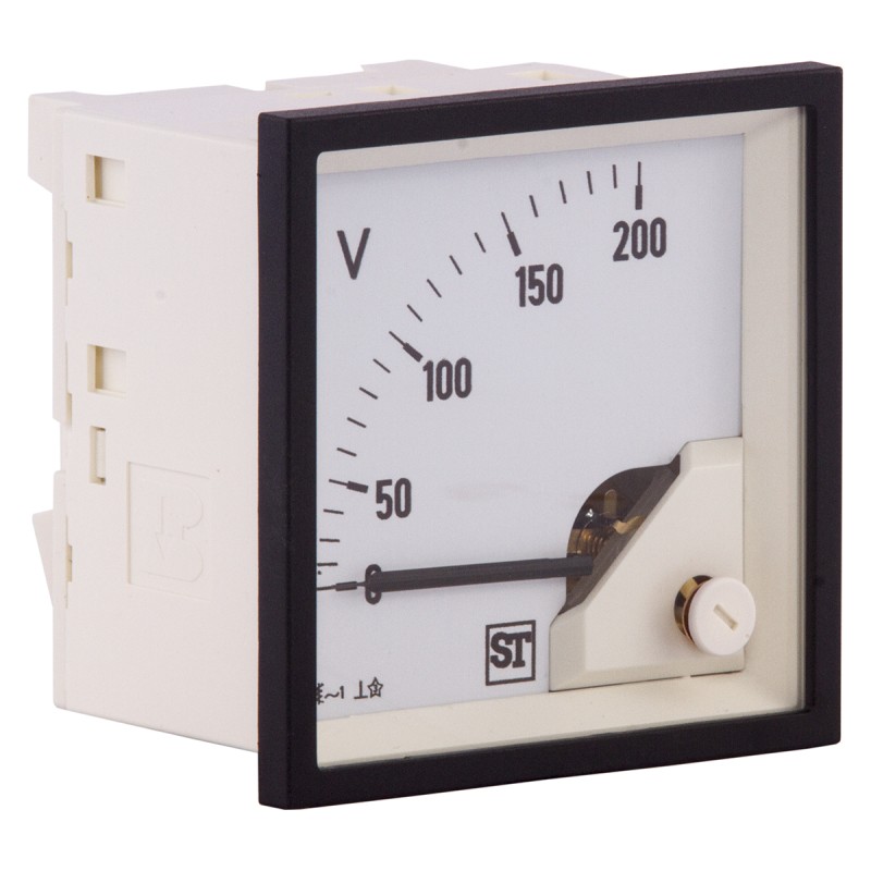 1 pcs - Sifam Tinsley Sigma Series Analogue Voltmeter AC, 68 x 68 mm