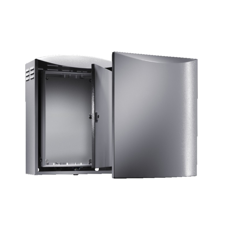 1 pcs - Rittal CS Series Aluminium Single-Door-Door Floor Standing Enclosure, Opaque Door, IP55, 700 x 530 x 265mm