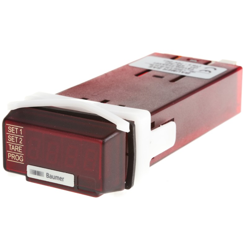 1 pcs - Baumer TA1220 LED Digital Panel Multi-Function Meter for Frequency, Speed, 45mm x 22mm