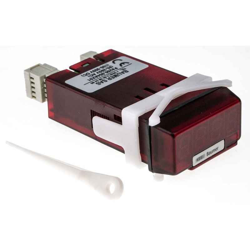 1 pcs - Baumer PA200 LED Digital Panel Multi-Function Meter for Current, Voltage, 22.5mm x 45mm