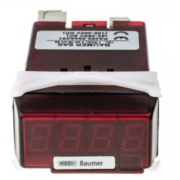 1 pcs - Baumer PA200 LED Digital Panel Multi-Function Meter for Current, Voltage, 22.5mm x 45mm