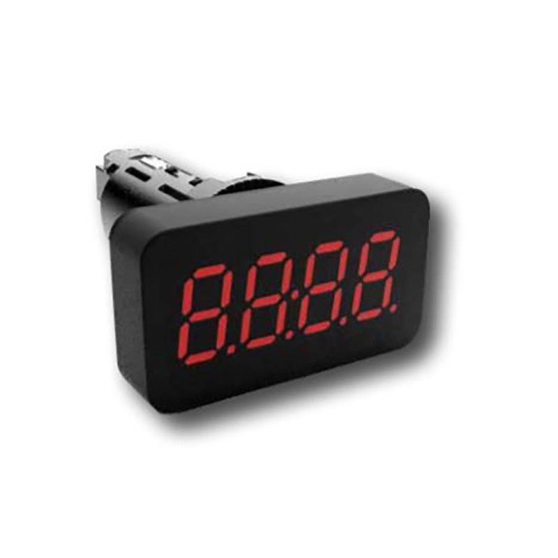 1 pcs - RS PRO 7 Segment LED Digital Panel Multi-Function Meter for Resistance, Temperature