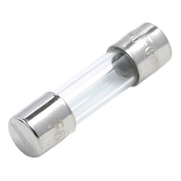 1 Pack of 10 - RS PRO 6.3A F Glass Cartridge Fuse, 5 x 20mm