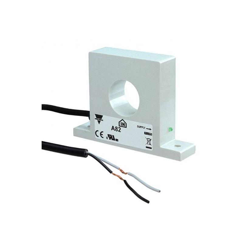 1 pcs - Carlo Gavazzi A82 Series Current Transformer Current Transformer, 100A Input, 100A, 4 - 20 mA Output, 27mm Bore,