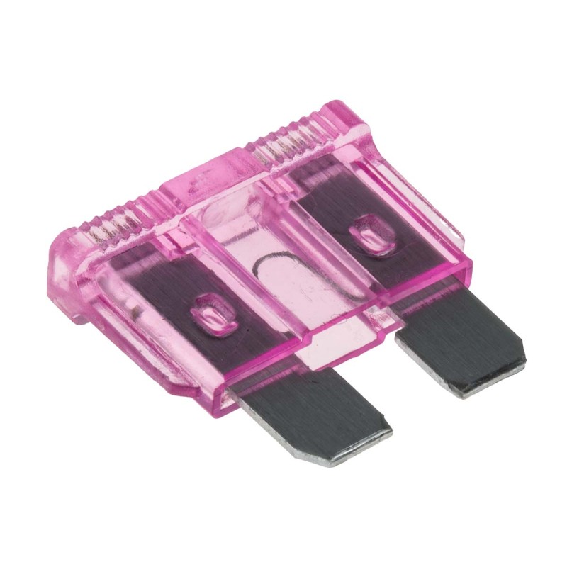 1 Pack of 10 - RS PRO 3A Violet Blade Car Fuse, 32V dc