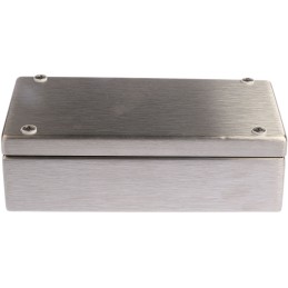 1 pcs - Rose Stainless Steel Enclosures Series Stainless Steel Wall Box, IP66, 100 mm x 200 mm x 61mm