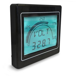 1 pcs - Trumeter LCD Digital Panel Multi-Function Meter, 68mm x 68mm