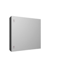 1 pcs - Rittal AX Series RAL7035 Sheet Steel Enclosure, IP66, IK10, Grey Lid, 760 x 760 x 210mm
