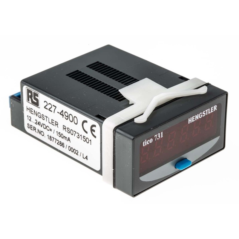 1 pcs - Hengstler TICO 731 Counter, 6 Digit, 7.5kHz, 12 - 24 V dc