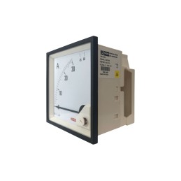 1 pcs - RS PRO Analogue Panel Ammeter 60 (Input)A AC, 92mm x 92mm, 1 % Moving Iron