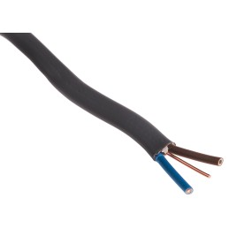 1 Reel of 10 M - Prysmian 2+E Core Power Cable, 1.5 mm², 10m, Grey PVC Sheath, Twin & Earth, 20 A, 240 V