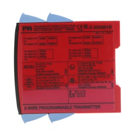 1 pcs - PR Electronics 6300 Temperature Transmitter Linear Resistance, RTD Input, 8 - 30 V dc