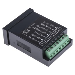 1 pcs - Kübler LED Digital Panel Multi-Function Meter for 0 - 10 V, 0 - 20 mA, Control input, 22.2mm x 45mm