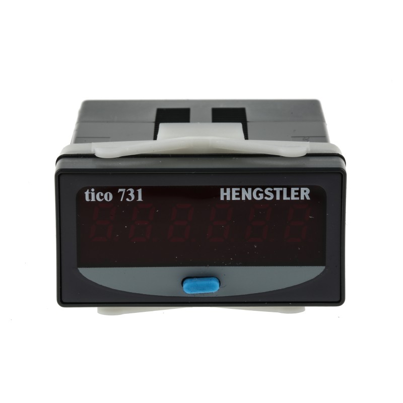 1 pcs - Hengstler TICO 731 Counter, 6 Digit, 7.5kHz, 12 - 24 V dc