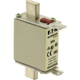 1 pcs - Eaton 50A Centred Tag Fuse, NH000, 500V ac