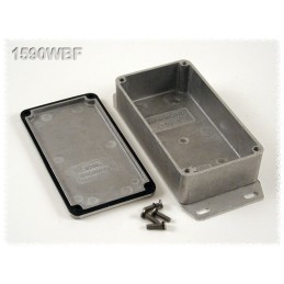 1 pcs - Hammond 1590 Series Die Cast Aluminium Enclosure, IP65, Flanged, 33 x 61 x 113mm