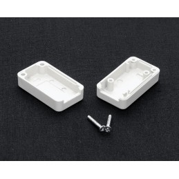 1 pcs - Hammond 1551 Series Grey ABS Enclosure, IP54, Grey Lid, 35 x 20 x 15.5mm