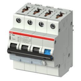 1 pcs - ABB RCCB, 20A, 4 Pole, 30mA, Type B, 415V ac