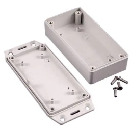 1 pcs - Hammond 1591XX Series ABS Enclosure, IP54, Flanged, 99 x 51 x 20mm