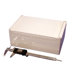 1 pcs - Hammond 1555 Series ABS Enclosure, IP66, 9.4 x 6.3 x 3.5in