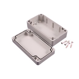 1 pcs - Hammond 1554 Series ABS Enclosure, IP66, 4.70 x 4.70 x 2.40in
