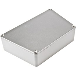 1 pcs - Hammond 1590 Series Black Die Cast Aluminium Enclosure, IP54, Black Lid, 95 x 121.8 x 39mm