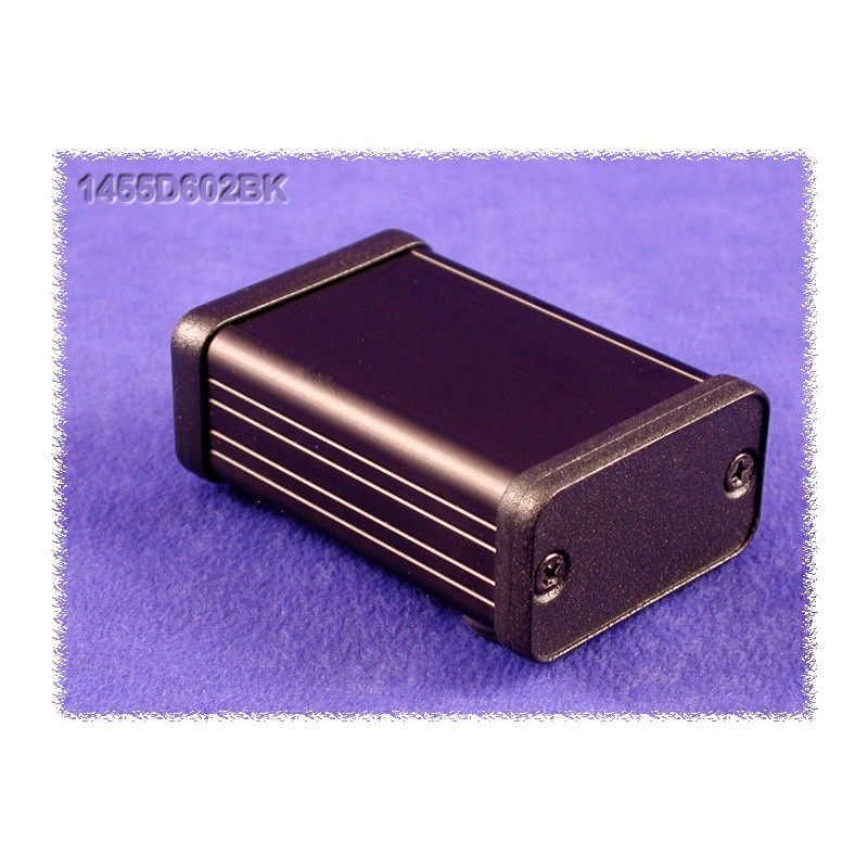 1 pcs - Hammond 1455 Series Extruded Aluminium Enclosure, IP54, 60 x 45 x 25mm