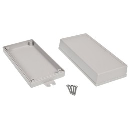 1 pcs - RS PRO Light Grey Polycarbonate Enclosure, IP54, 145 x 74 x 40mm
