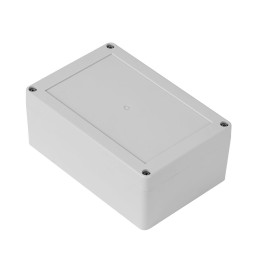 1 pcs - RS PRO Grey ABS Enclosure, IP65, Grey Lid, 100.1 x 150.1 x 60mm