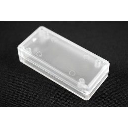 1 pcs - Hammond 1551 Series Translucent White ABS Enclosure, IP54, Flanged, Translucent White Lid, 65 x 30 x 15.5mm