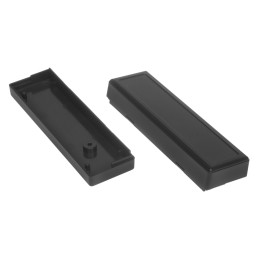 1 pcs - RS PRO Black ABS Enclosure, IK04, 105 x 30 x 21.5mm