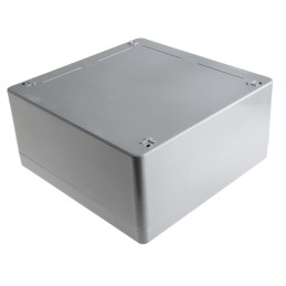 1 pcs - Fibox Euronord II Series Grey Polyester Enclosure, IP66, IP67, Grey Lid, 256 x 251 x 121mm