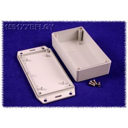 1 pcs - Hammond 1591 Series ABS Enclosure, IP54, Flanged, 112 x 64 x 28mm