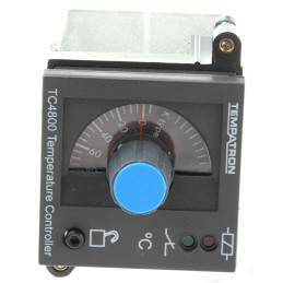 1 pcs - Tempatron 1/16 DIN On/Off Temperature Controller, 48 x 48mm Relay, 24 V ac/dc Supply Voltage
