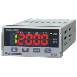 1 pcs - Panasonic KT2 PID Temperature Controller, 48 x 24mm, 1 Output Relay, 24 V ac/dc Supply Voltage