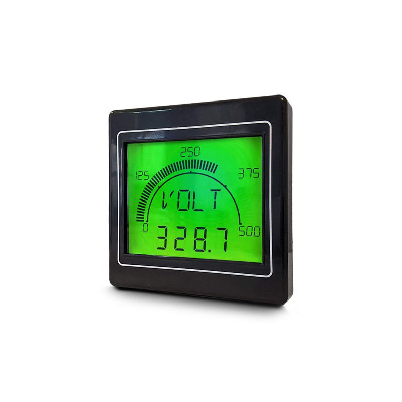 1 pcs - Trumeter LCD Digital Panel Multi-Function Meter for Process meter or a Shunt Meter, 68mm x 68mm