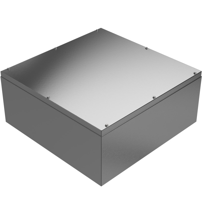 1 pcs - RS PRO Steel 304 Stainless Steel General Purpose Enclosure, IP66, IP69