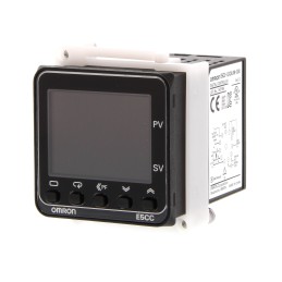 1 pcs - Omron E5CC Panel Mount PID Temperature Controller, 48 x 48mm 2 Input, 3 Output Relay, 240 V Supply Voltage