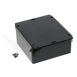 1 pcs - Hammond 1591 Series ABS General Purpose Enclosure, IP54, Flanged, 119 x 119 x 56mm