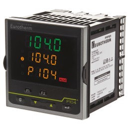 1 pcs - Eurotherm Piccolo P104 PID Temperature Controller, 96 x 96mm, 2 Output Logic, Relay, 85 - 264 V ac Supply Voltage