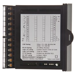1 pcs - Eurotherm Piccolo P104 PID Temperature Controller, 96 x 96mm, 2 Output Logic, Relay, 85 - 264 V ac Supply Voltage