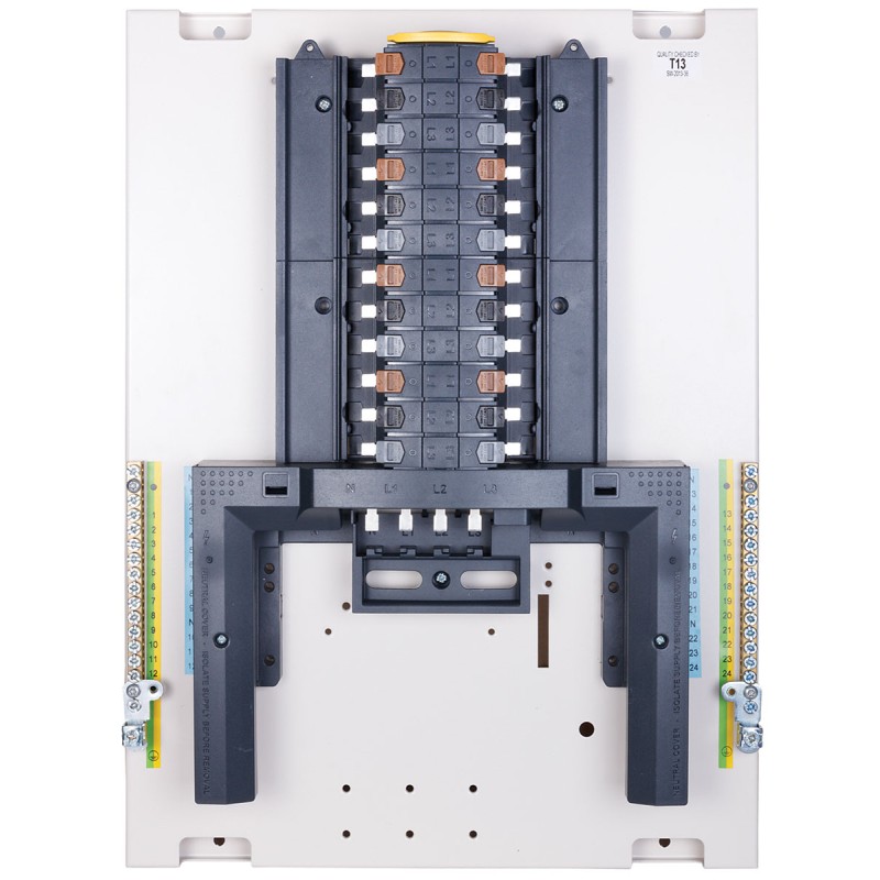 1 pcs - Schneider Electric Acti 9 3 Phase Distribution Board, 18 Way