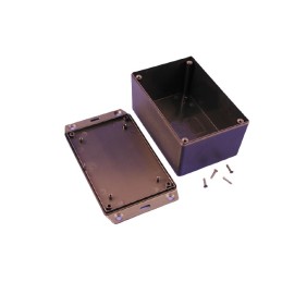 1 pcs - Hammond 1591 Series ABS General Purpose Enclosure, IP54, Flanged, 122 x 56 x 81mm