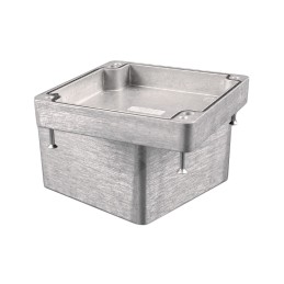1 pcs - Hammond 1550Z Series Aluminium General Purpose Enclosure, IP66, 91 x 37 x 26mm