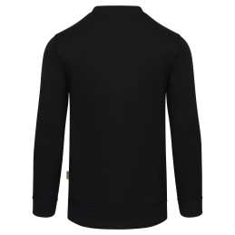 1 pcs - Orn Kestrel EarthPro Sweatshirt Black Cotton, Recycled Polyester Unisex's Work Sweatshirt 2X Large