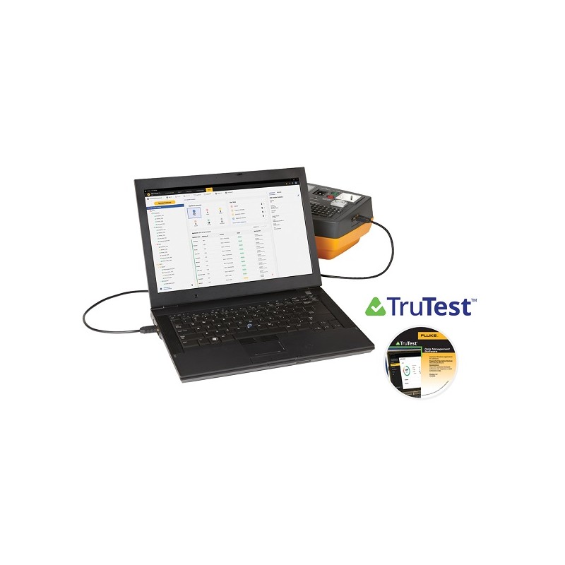 1 pcs - Fluke 6500-2 UK PAT Tester Bundle, Continuity, Current, Earth, Insulation, RCD, Voltage Test Type