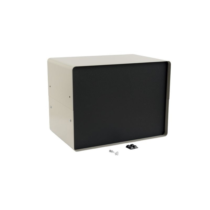 1 pcs - Hammond 1401 Grey, Aluminium & Steel Instrument Case, 305 x 203 x 229mm