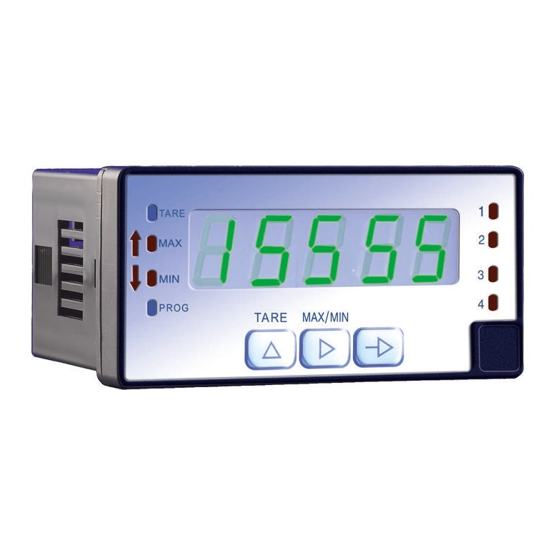 1 pcs - Baumer PA419 Series Digital Voltmeter DC, LED Display 5-Digits